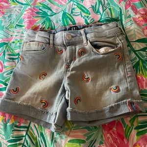 Girls Gap denim shorts - size 8